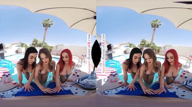 Ashley Lane, Diana Grace And Lilian Stone Ring In The Fourth Of July By Getting Drenched In An Early Explosion Of Cum