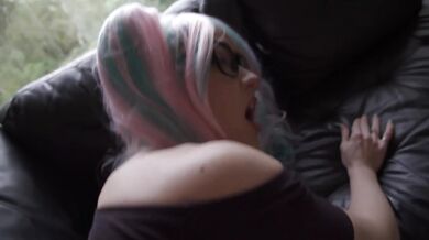 ScarletChase Gets Fucked In A Colorful Wig