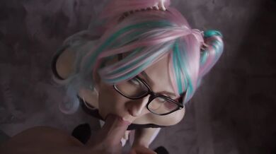 ScarletChase Gets Fucked In A Colorful Wig