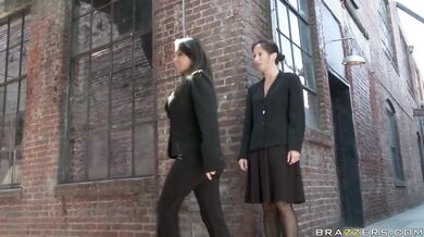 She gives him the most hardcore interrogation ever