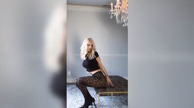 Hottie RachelCook Teases In Leopard Print Tights