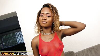 This Shy Skinny Good Girl Ebony Is Wearing A Cute Promise Ring But She Break All Her Rules