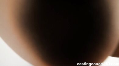 Tattooed CamilaCortezXX Fucks At A Couch Casting