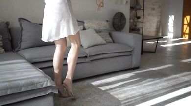Redhead Beauty Gingery Ksu Strips And Teases Naked