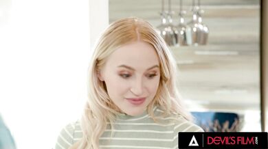 Cute Blonde Babysitter Sage Rabbit Gets Fucked By Her Boss