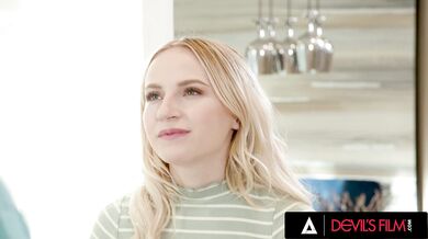 Cute Blonde Babysitter Sage Rabbit Gets Fucked By Her Boss