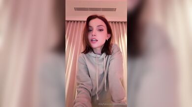 Redhead Dainty Wilder Teases In Ex's Hoodie