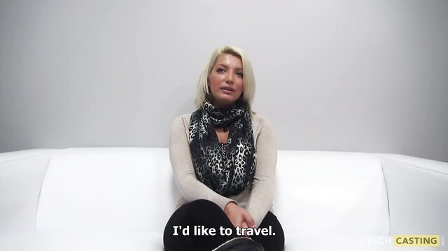 Amateur Jarmila At Czech Casting 2149
