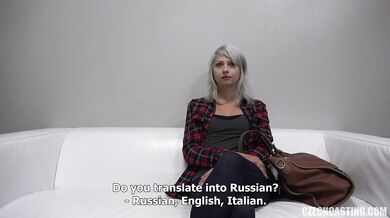 Julie Shows Her Naked Body At Czech Casting