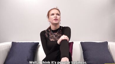 18YO Best Tits Casting With Czech Girl Sophia Traxler