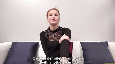 18YO Best Tits Casting With Czech Girl Sophia Traxler