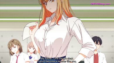 Busty college girl has her panties ripped and pussy fingered hard by her strict teacher