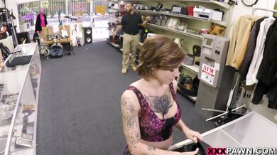 Tattooed Harlow Harrison Fuck In Pawn Shop