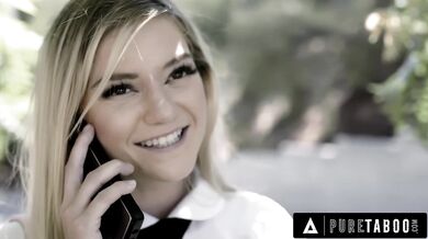 Overly Religious Mischievous Teen Chloe Foster Offers Her Virgin Ass To Neighbor Stranger