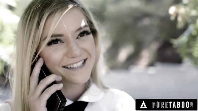 Overly Religious Mischievous Teen Chloe Foster Offers Her Virgin Ass To Neighbor Stranger