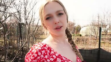 Country Girl Takes City Rookie's Creampie In POV
