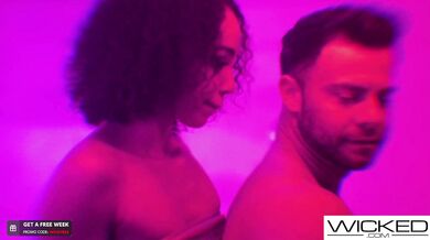 Hot And Juicy Threesome With Alexis Tae And Molly Little