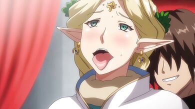 Kyonyuu Elf Oyako Saimin - 2