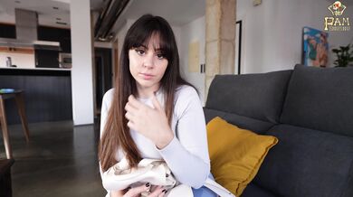 Hot Brunette Rides My Cock In POV