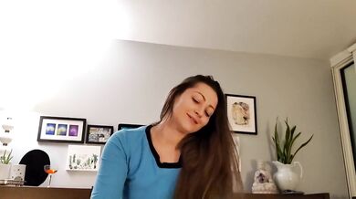 Beautiful MILF Dani Daniels In Black Pantyhose