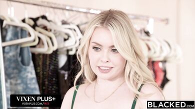 Tiny BBC-Crazy Blonde Haley Spades Loves BBCs