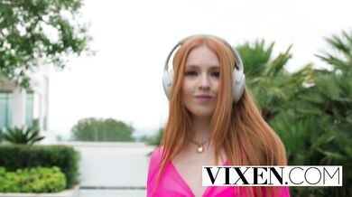 Petite Babes Vanessa Alessia And Madi Collins Share A Hard Cock Outdoors