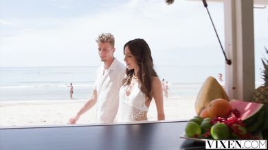 Fit Beach Babes Ashby Winter And Eva Generosi Have Hot Group Sex With Two Hung Studs