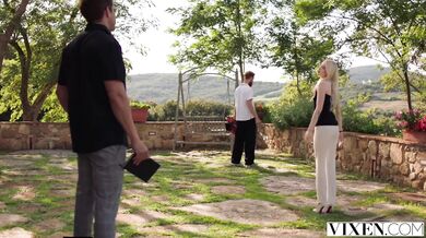 Flawless Blonde Avrora Meey Can't Resist Her Boss' Thick Hard Cock
