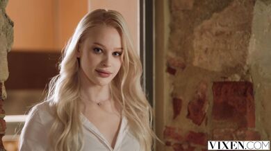 Flawless Blonde Avrora Meey Can't Resist Her Boss' Thick Hard Cock