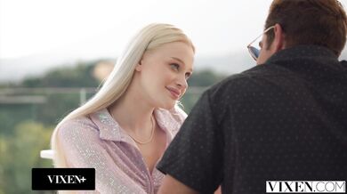 Blue-Eyed Blonde Babe Avrora Meey Has Her Sights On Coworkers Thick Cock