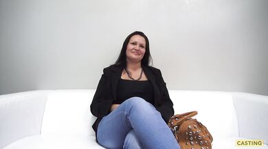 Chubby Czech MILF Renata With Big Boobs At Czech Casting
