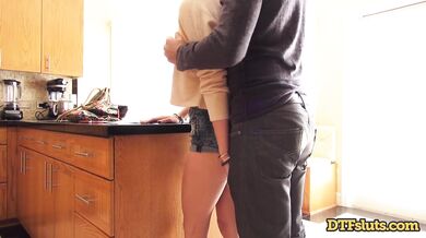 Riley Reid Gets Fucked On The Table