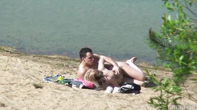 Couple Caught Having Sex On The Beach