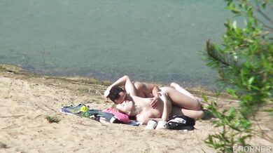 Couple Caught Having Sex On The Beach