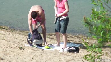 Couple Caught Having Sex On The Beach