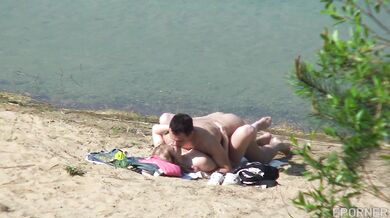 Couple Caught Having Sex On The Beach
