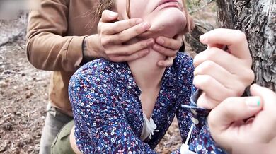 Juniper Ren Hard Fucked In Woods