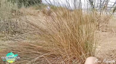Woman Having Sex On The Beach For Everyone To See