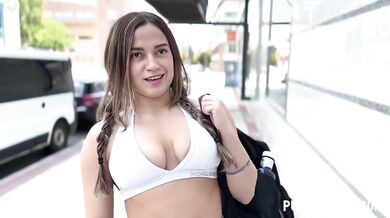 Spanish Teen Fuck An Old Cock For Money