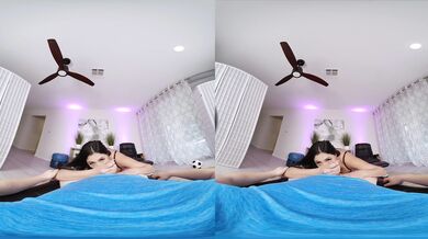 Hungry Serena Santos In VR Porn