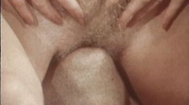 Two Blonde Women Share Hard Dick In Vintage Porn