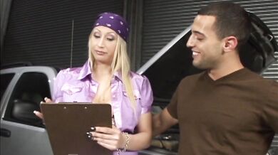 Busty Blonde Candy Manson In Hot Fuck
