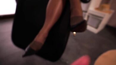 Princess Diana Pantyhose Healing Footjob