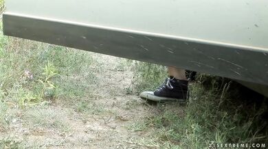 Trendy Mature Monika Wipper Fucks Outdoor