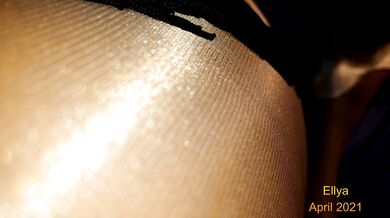 Ellya In Super Shiny Pantyhose
