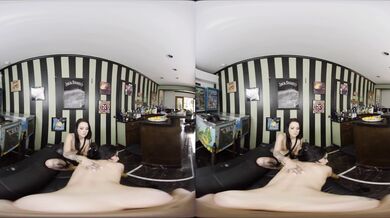 Dirty Bartenders In VR Threesome