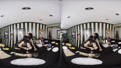 Dirty Bartenders In VR Threesome