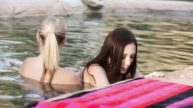 Lesbian Action During Massage Between Jelena Jensen And Natalia Starr