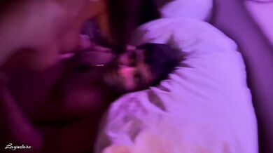 2 Guys Fucks A Busty Petite Asian Slut