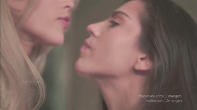 Lesbian Spit Kissing